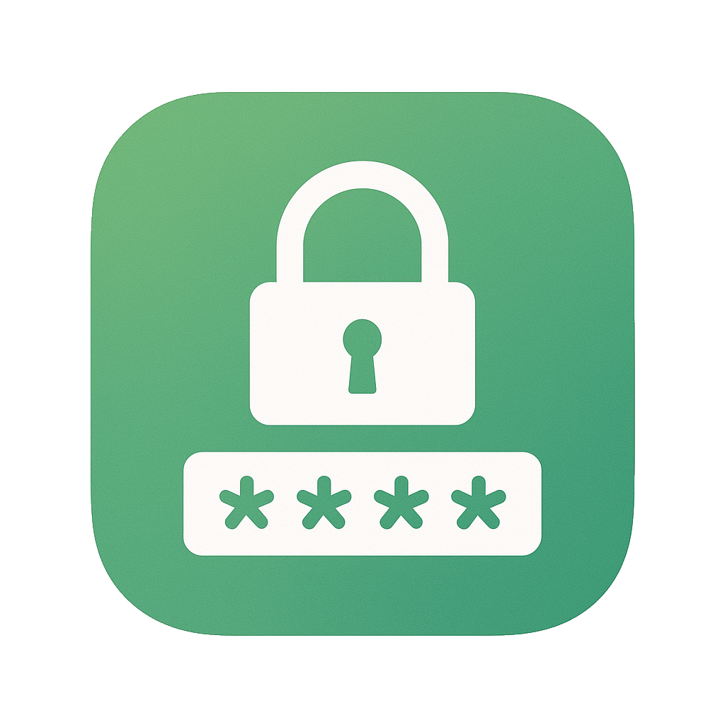 Logotipo de la aplicación de contraseñas